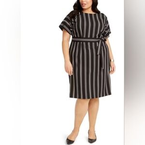 Alfani Striped Midi Dress